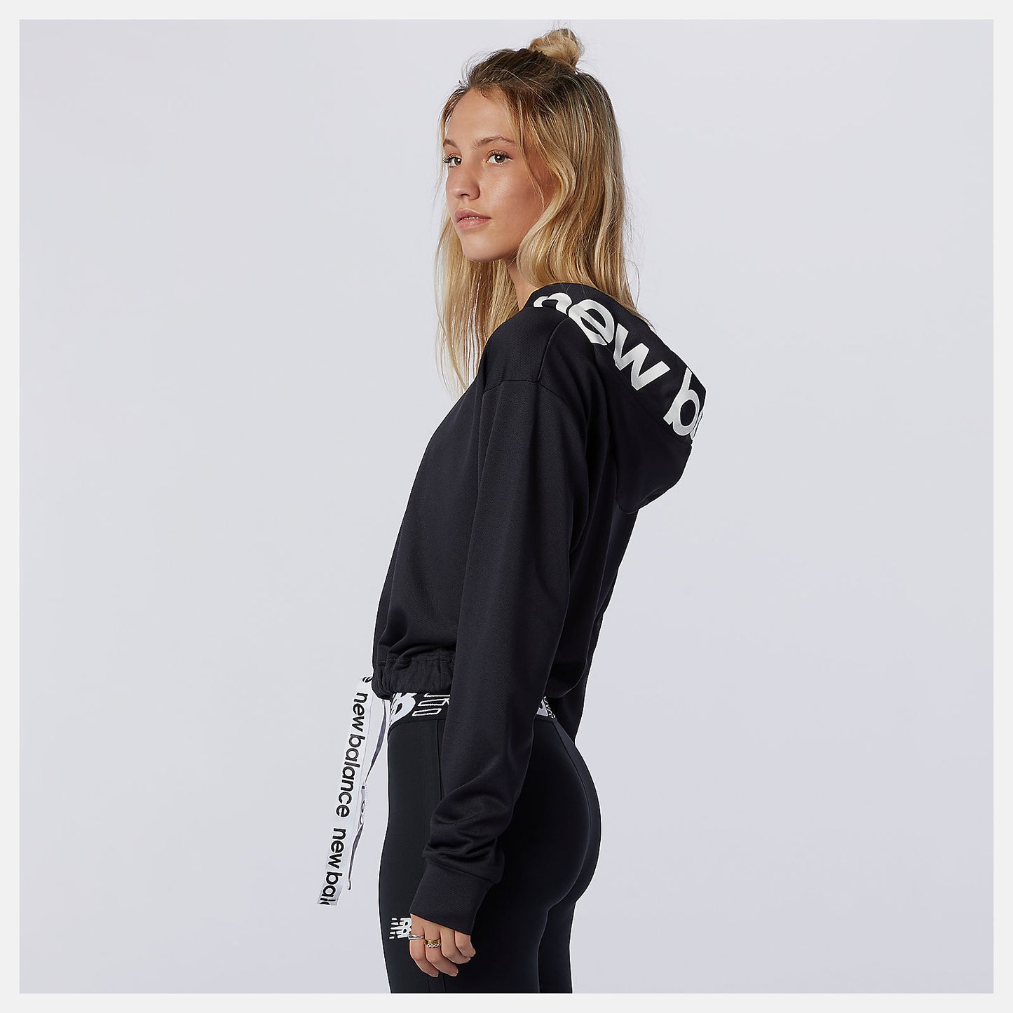 New Balance Relentless Cinched Hem Hoodie
