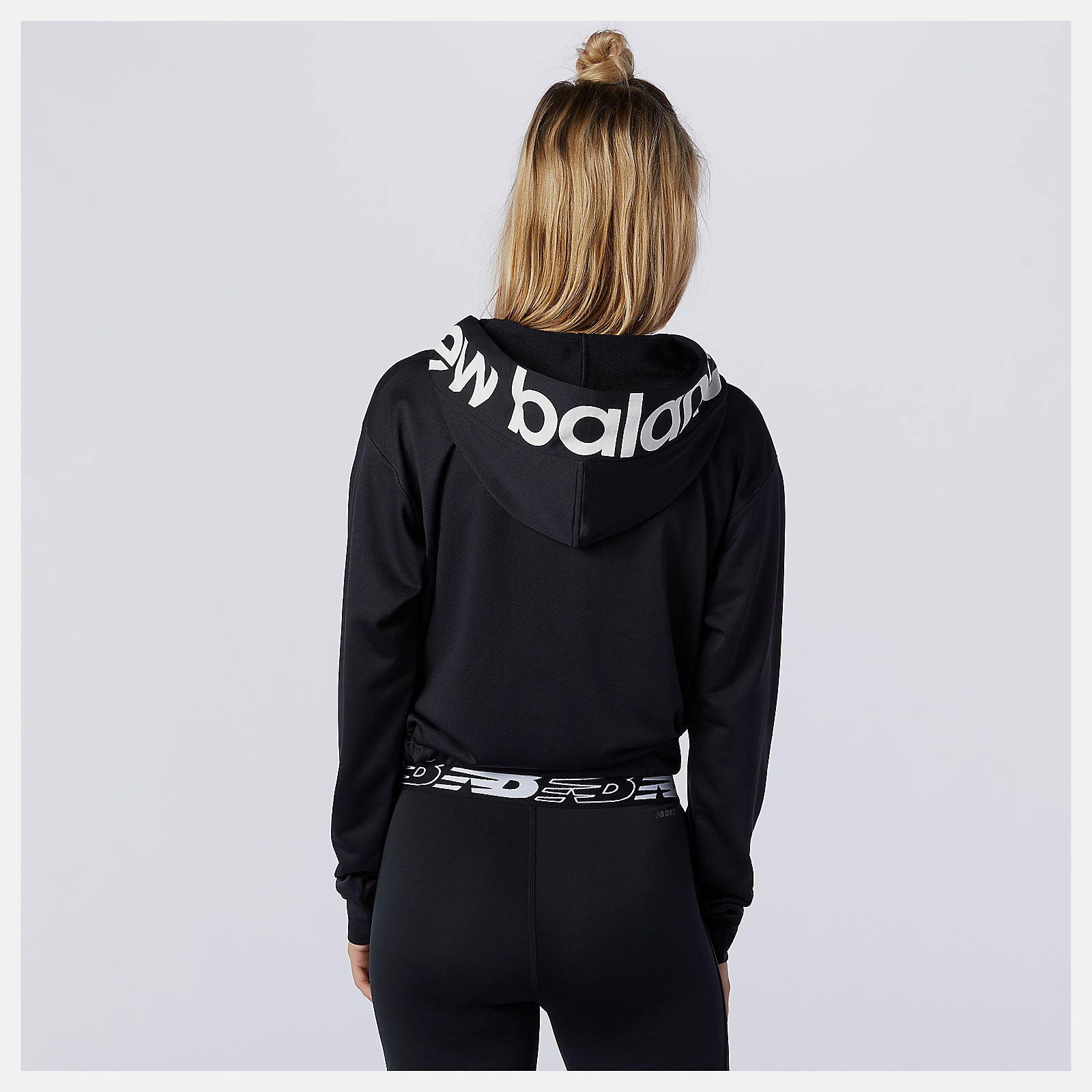 New Balance Relentless Cinched Hem Hoodie