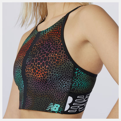 New Balance Relentless Printed Crop Top
