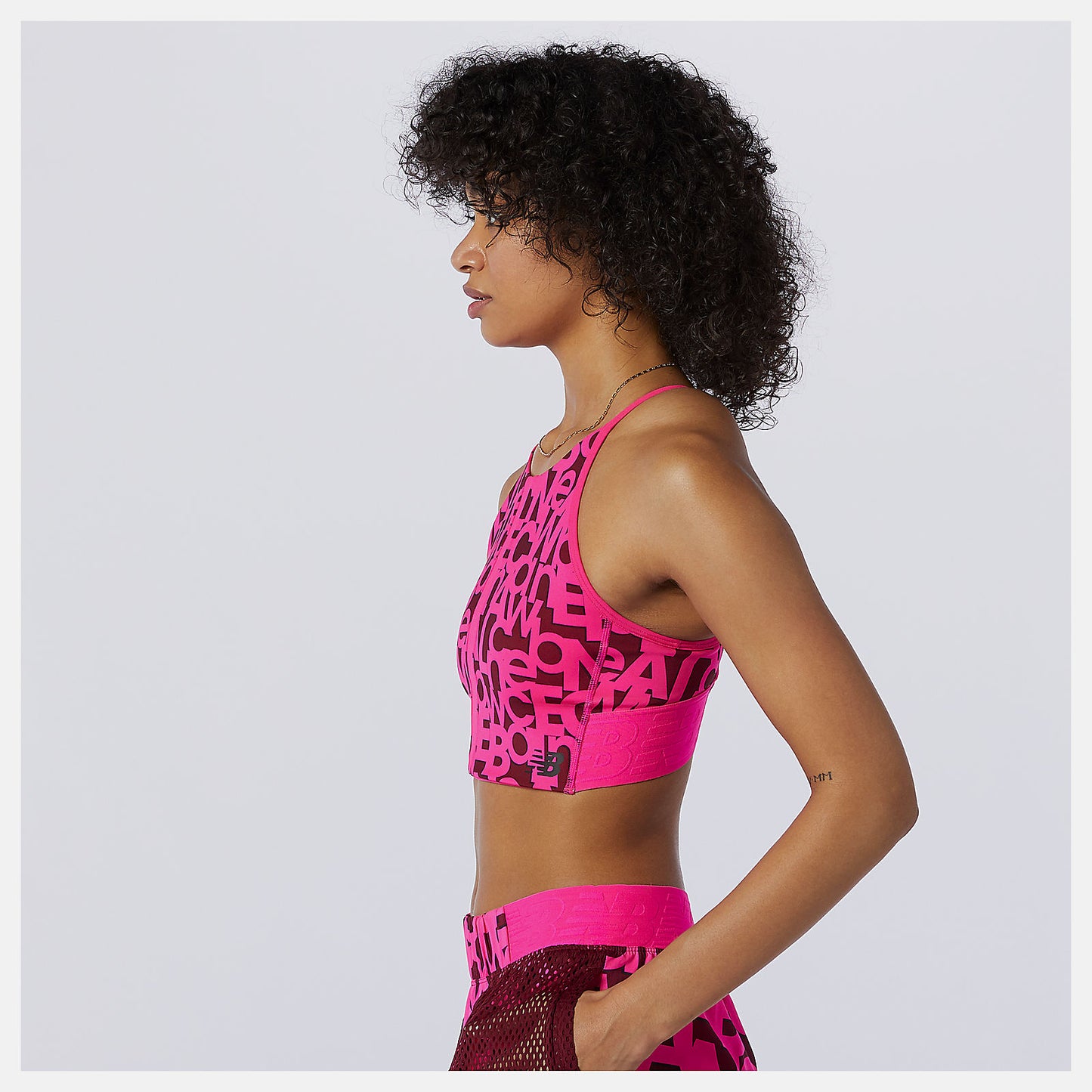 New Balance Relentless Printed Crop Top