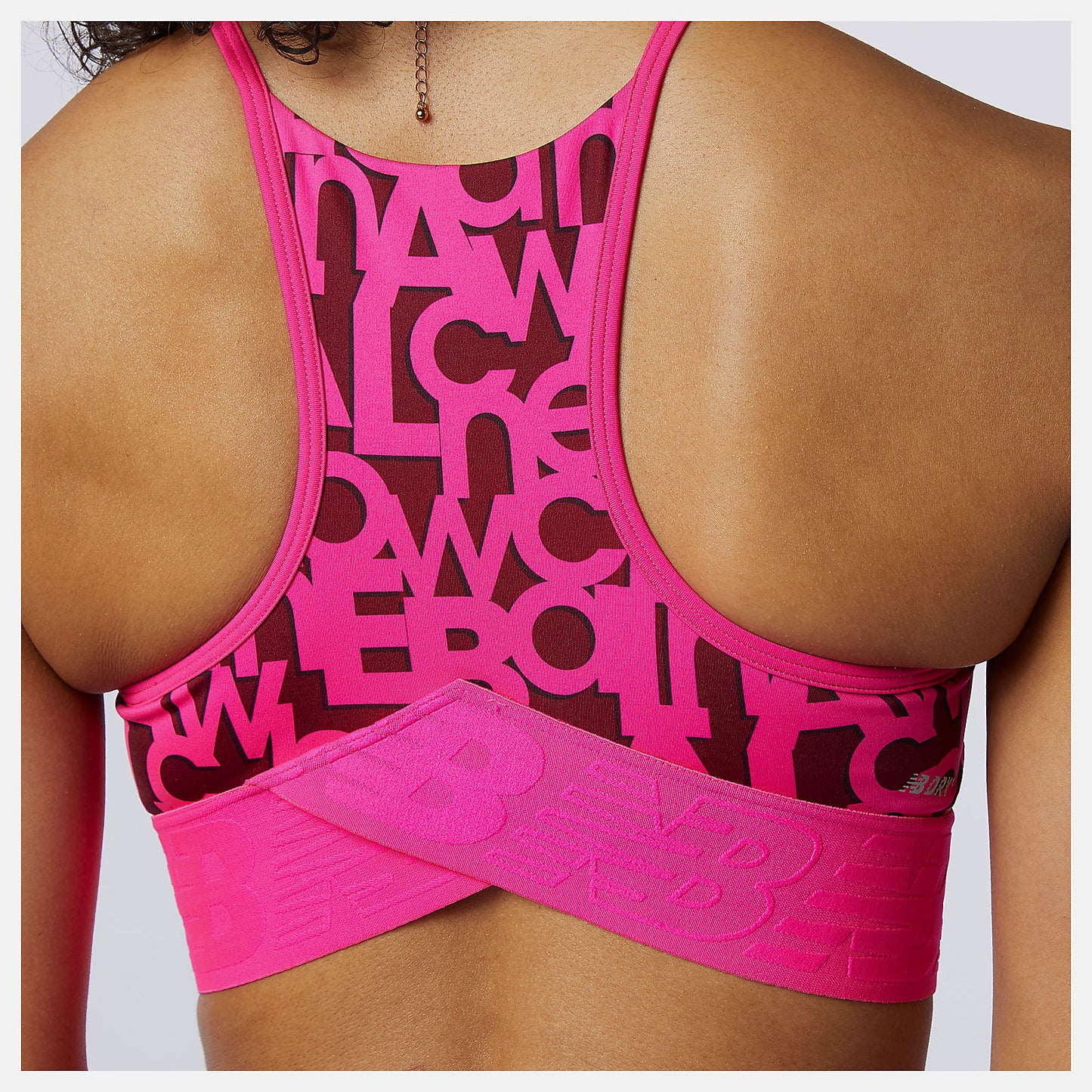 New Balance Relentless Printed Crop Top