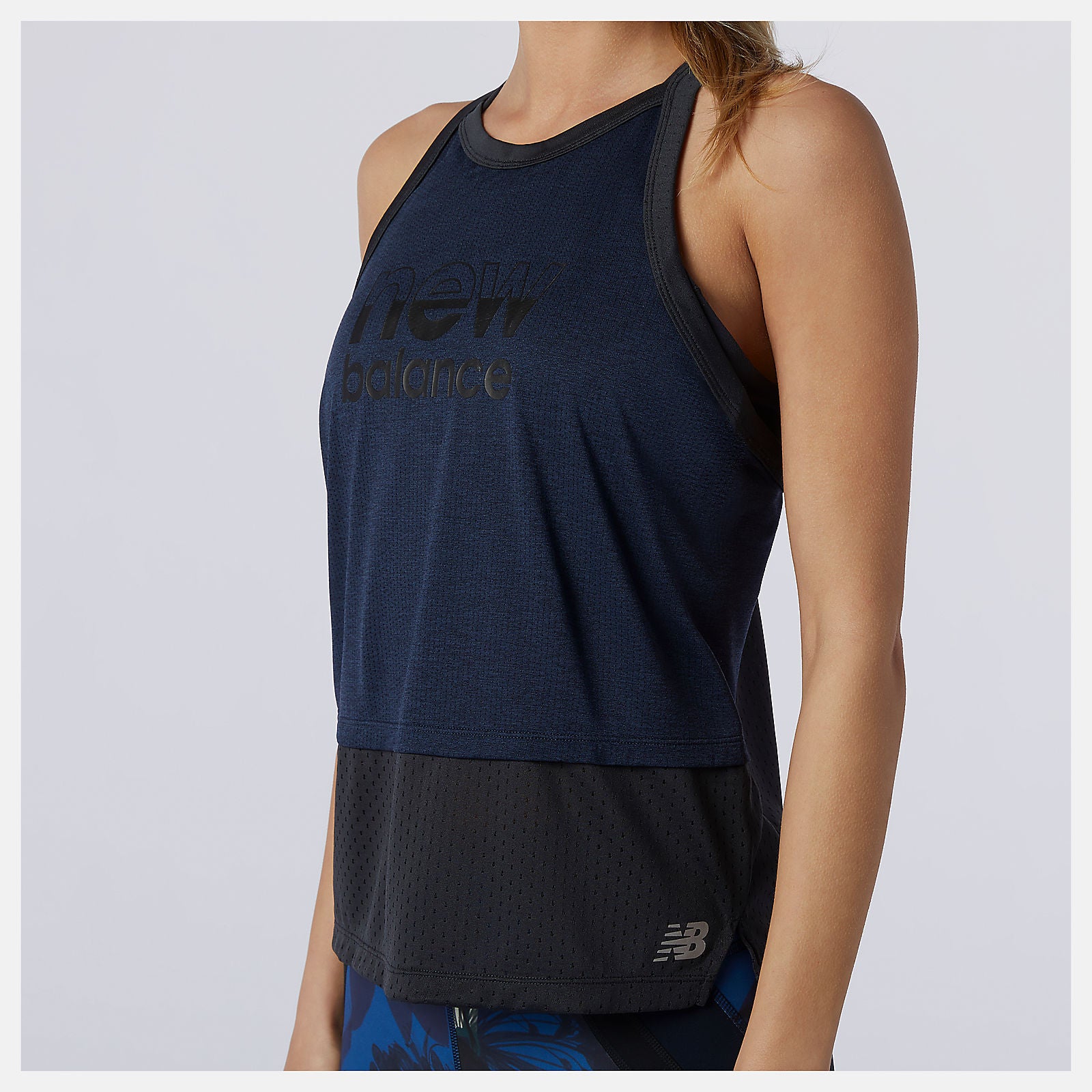New Balance Printed Impact Run Hybrid Tank