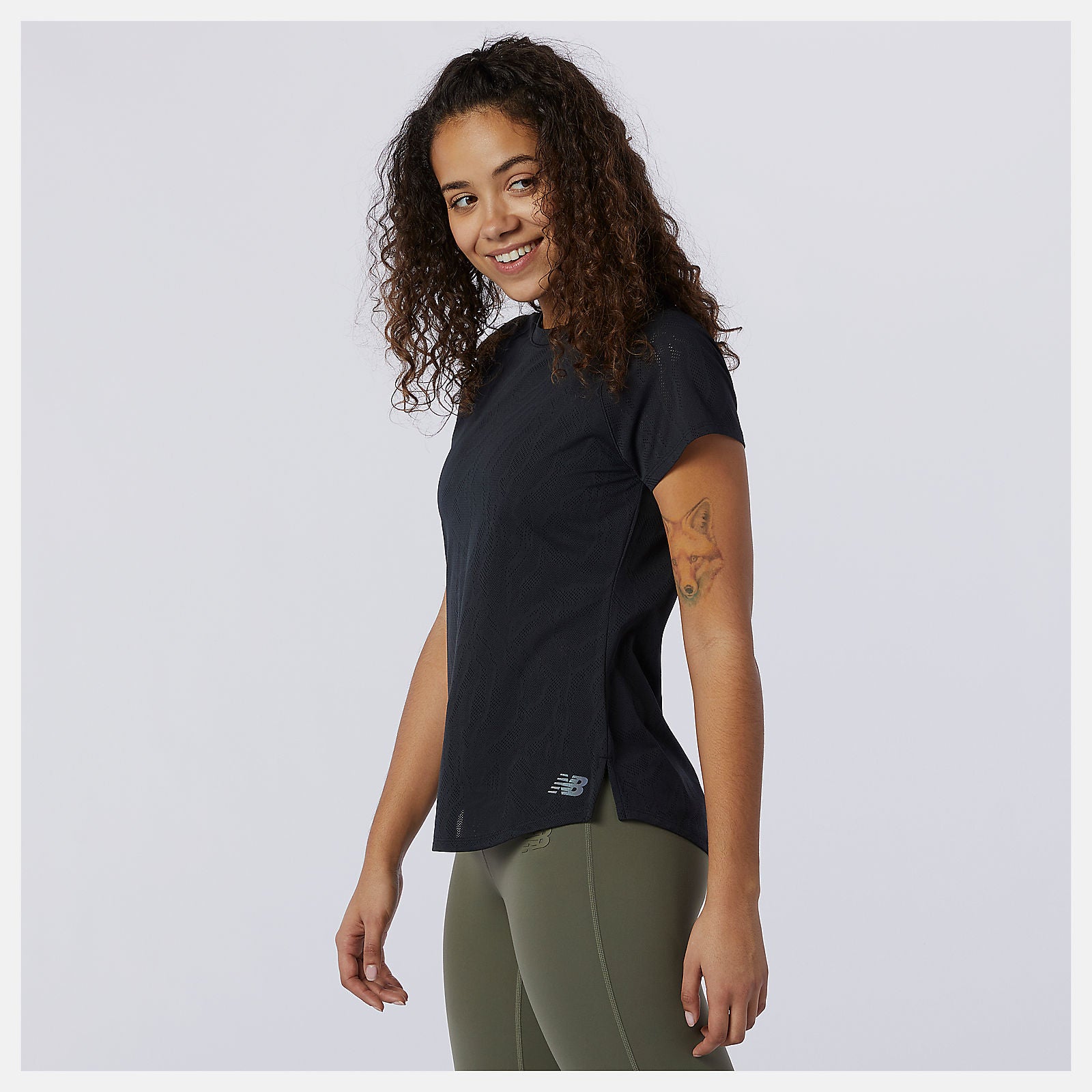 New Balance Q Speed Fuel Jacquard Short Sleeve