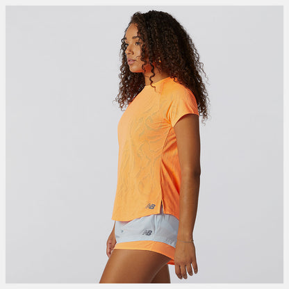 New Balance Q Speed Fuel Jacquard Short Sleeve