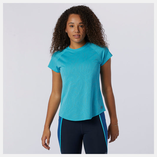 New Balance Q Speed Fuel Jacquard Short Sleeve