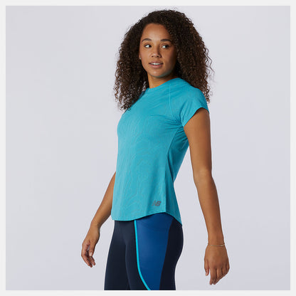 New Balance Q Speed Fuel Jacquard Short Sleeve