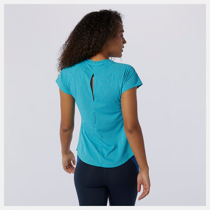 New Balance Q Speed Fuel Jacquard Short Sleeve