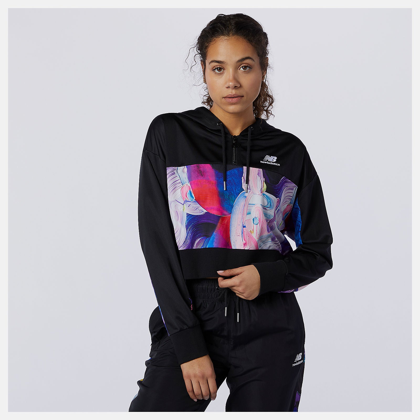 New Balance NB Athletics Erin Loree Half-zip Hoodie