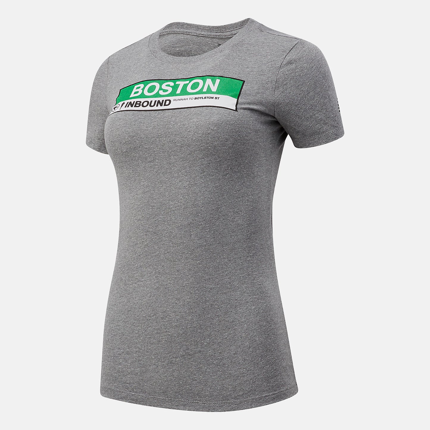 New Balance Boston INBound Green Line Graphic Tee