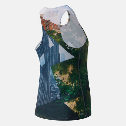 New Balance NYC Marathon Printed Singlet