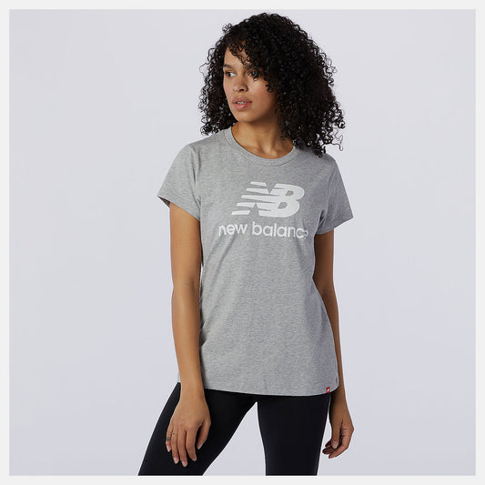 New Balance Essentials Stacked Logo Tee