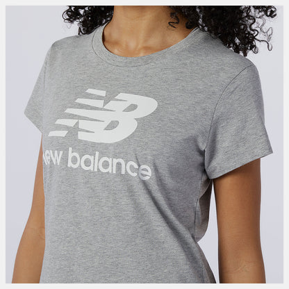 New Balance Essentials Stacked Logo Tee