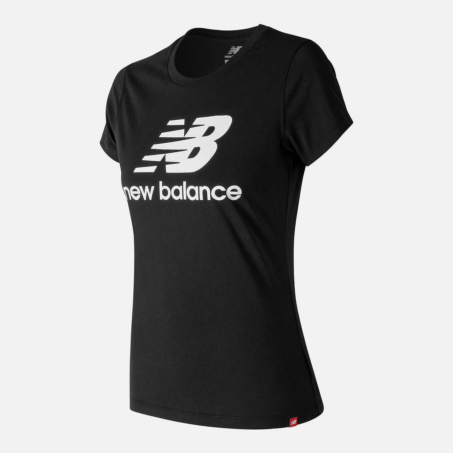 New Balance Essentials Stacked Logo Tee
