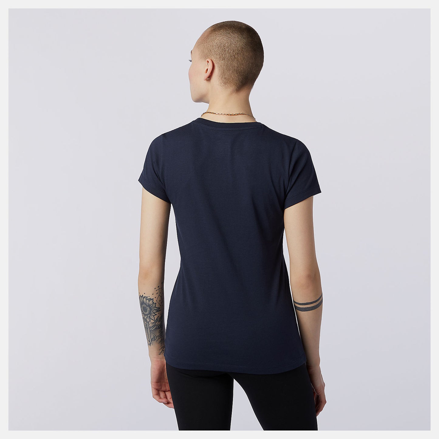 New Balance Essentials Stacked Logo Tee