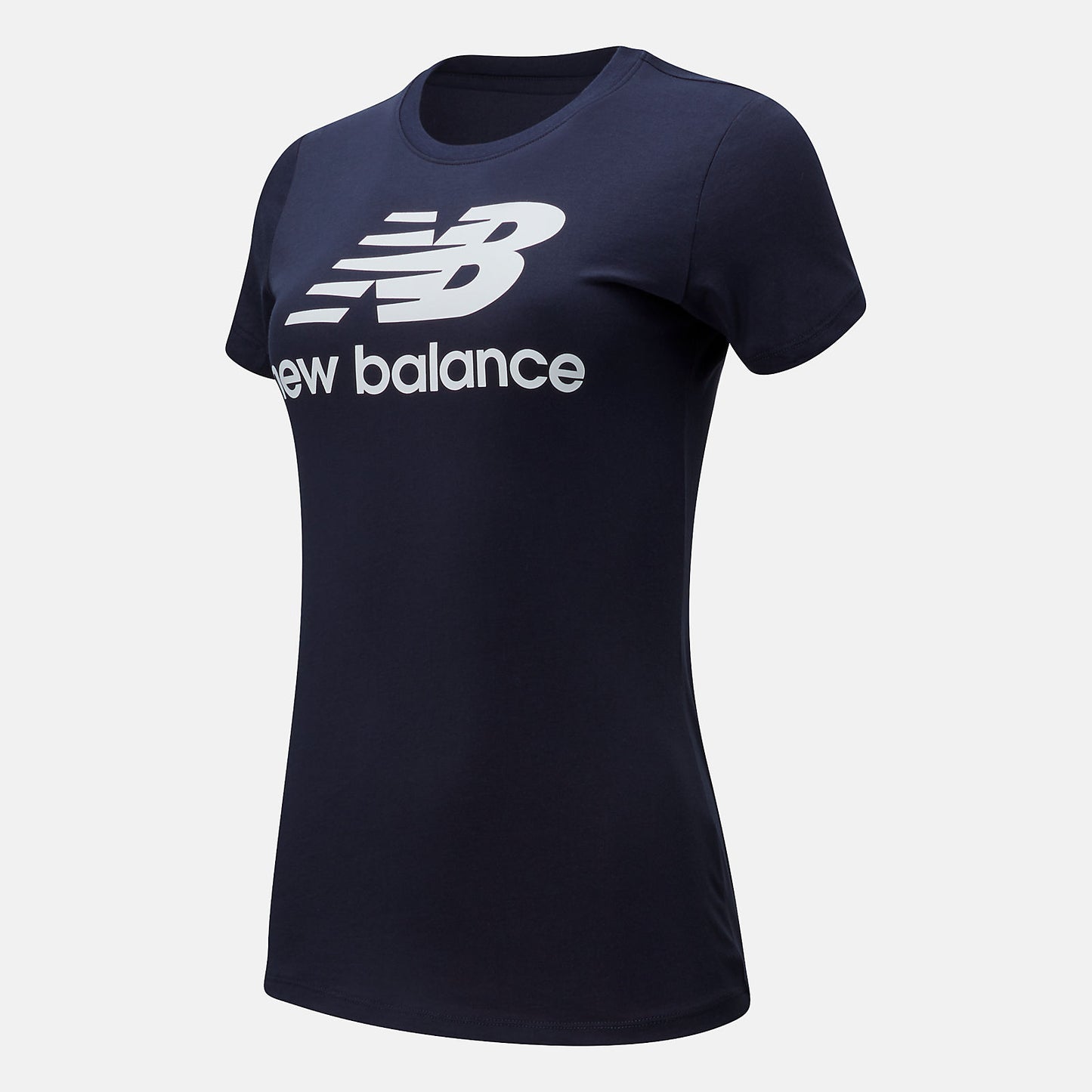 New Balance Essentials Stacked Logo Tee