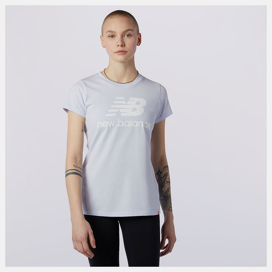 New Balance Essentials Stacked Logo Tee