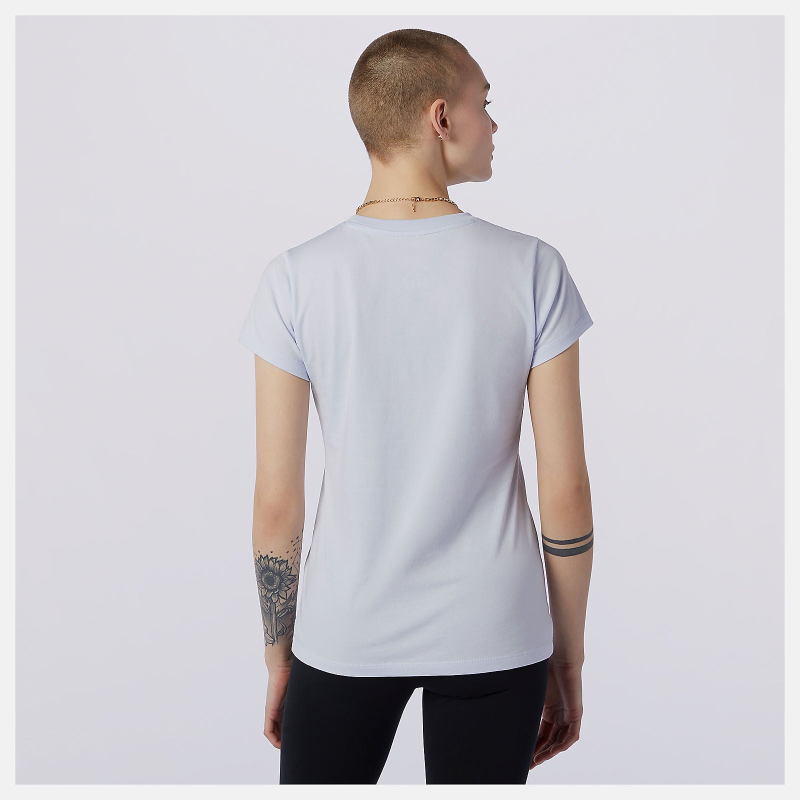 New Balance Essentials Stacked Logo Tee