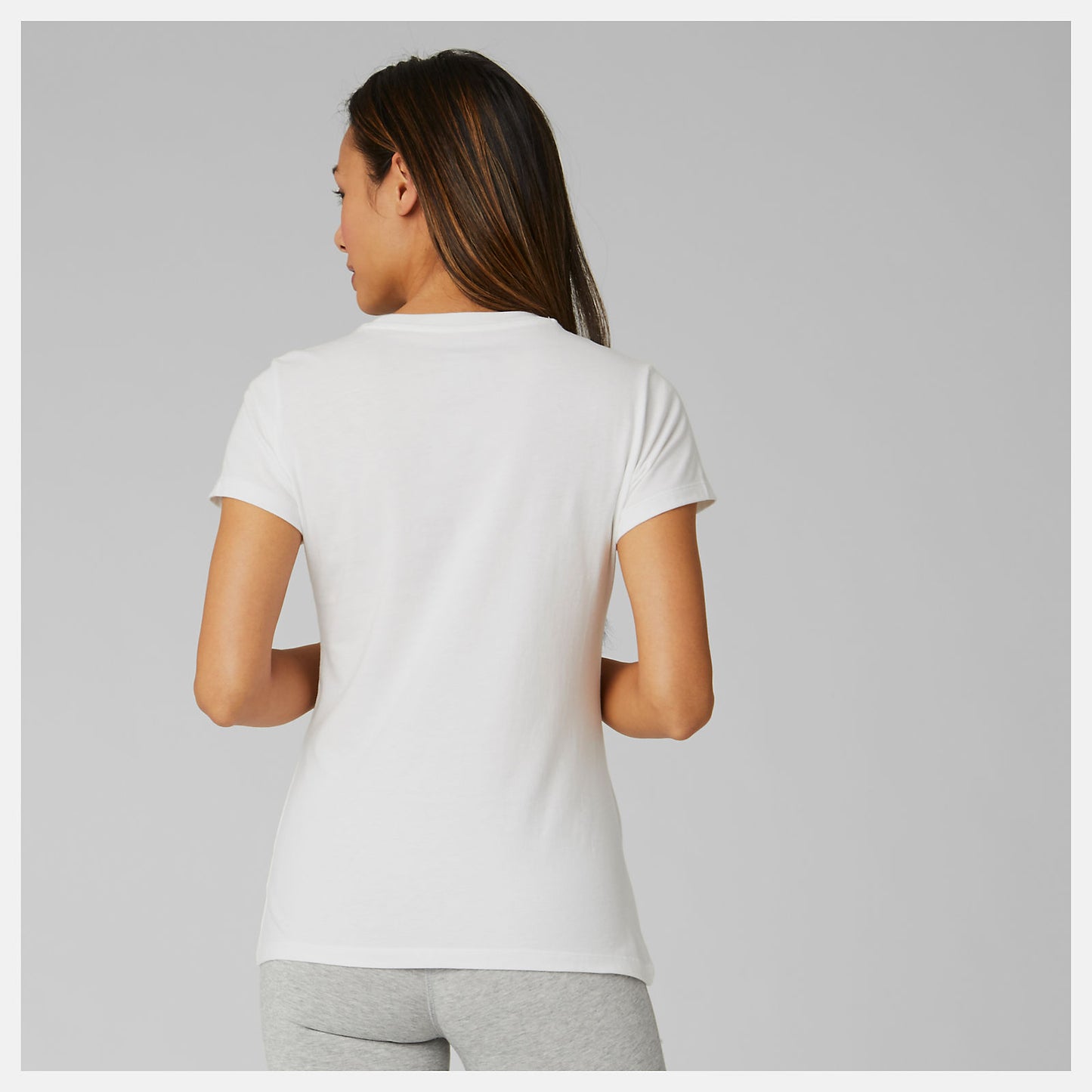 New Balance Essentials Stacked Logo Tee