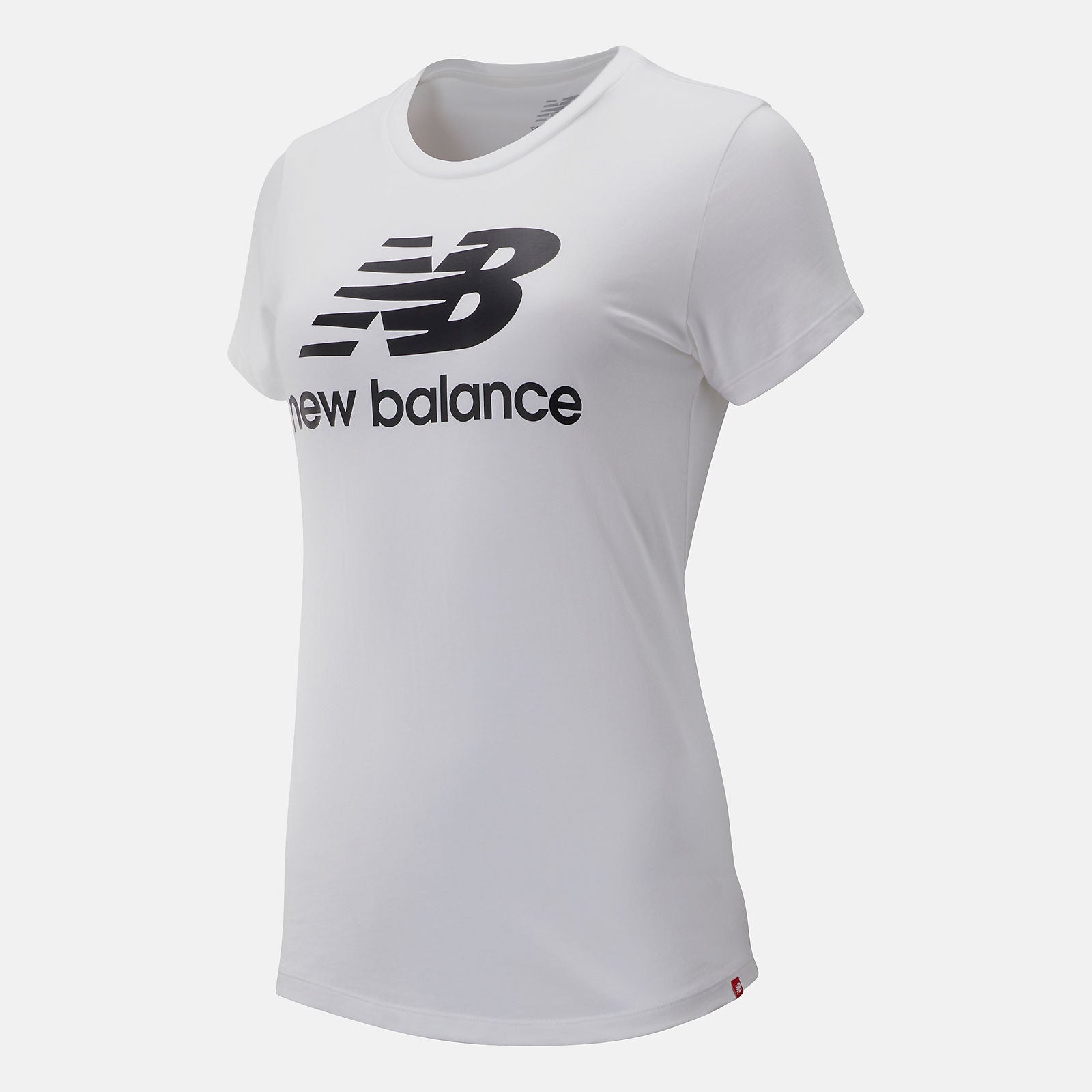 New Balance Essentials Stacked Logo Tee